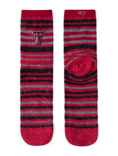 47 Brand Texas Tech Red Raiders "Shiloh" Half Crew Socks – Front view