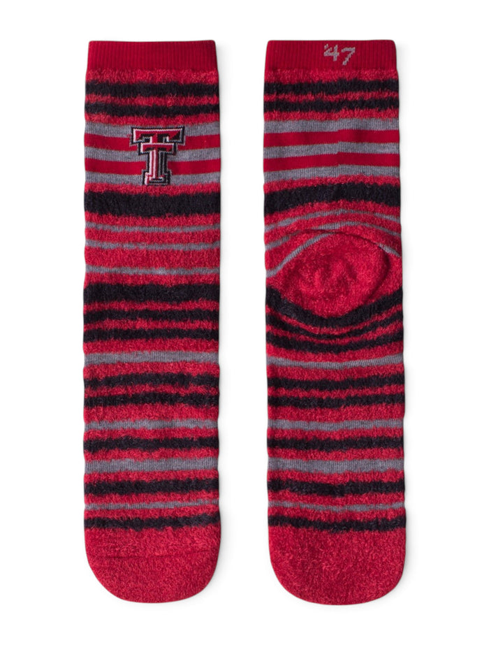 47 Brand Texas Tech Red Raiders "Shiloh" Half Crew Socks – Front view
