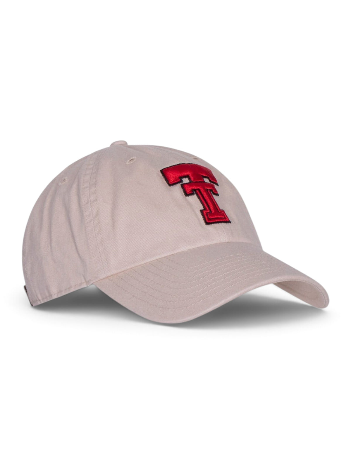 47 Brand Texas Tech Throwback Double T "Calvin" Adjustable Cap – Ivory side view