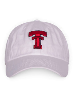 47 Brand Texas Tech Throwback Double T "Calvin" Adjustable Cap – White back view