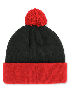 Texas Tech 47 Brands "Bam Bam" YOUTH Cuff Beanie with Pom