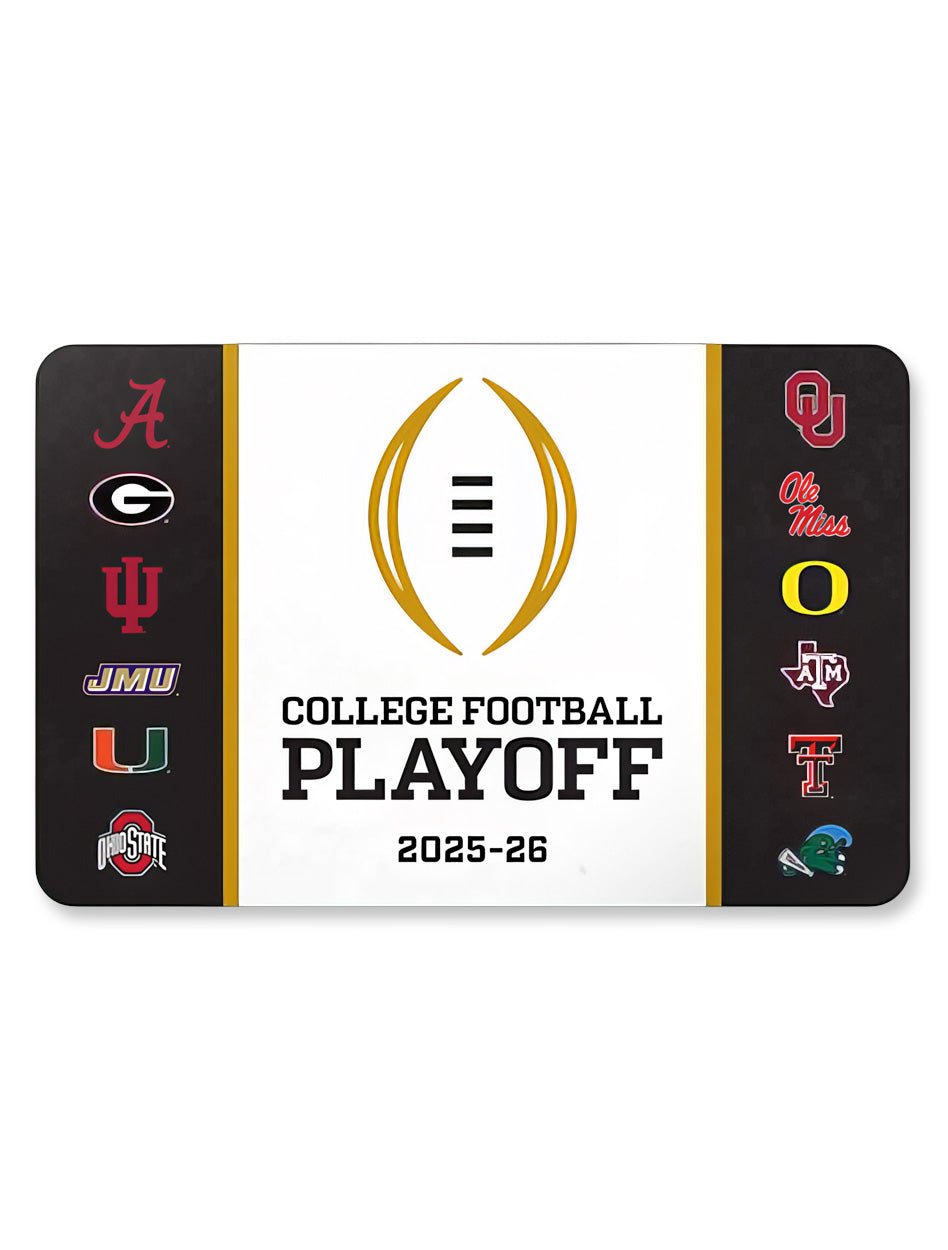 Texas Tech 2025 CFP 4" 12 Team Magnet