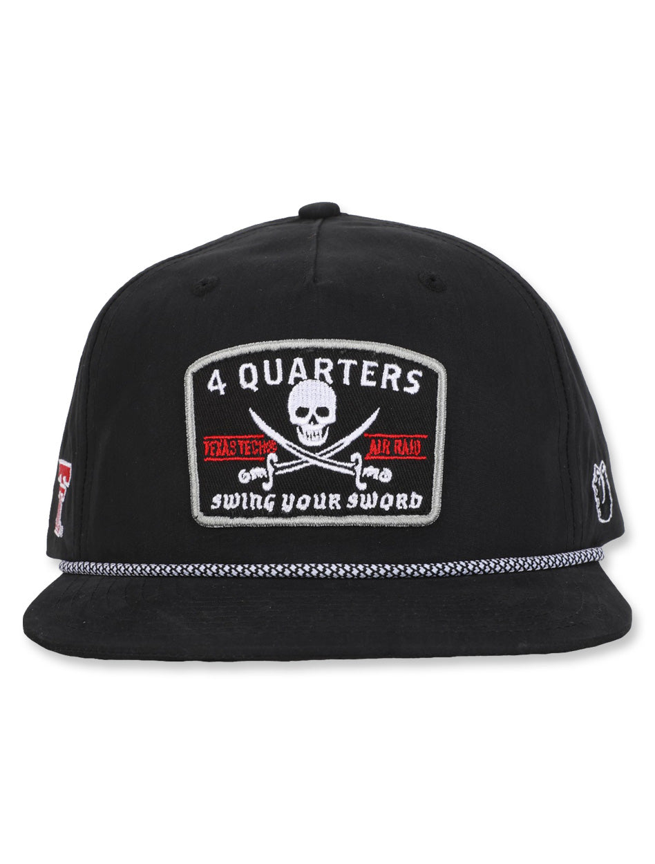 Texas Tech Dark Horse Leach Era "4 Quarters" Cotton Rope SB Cap