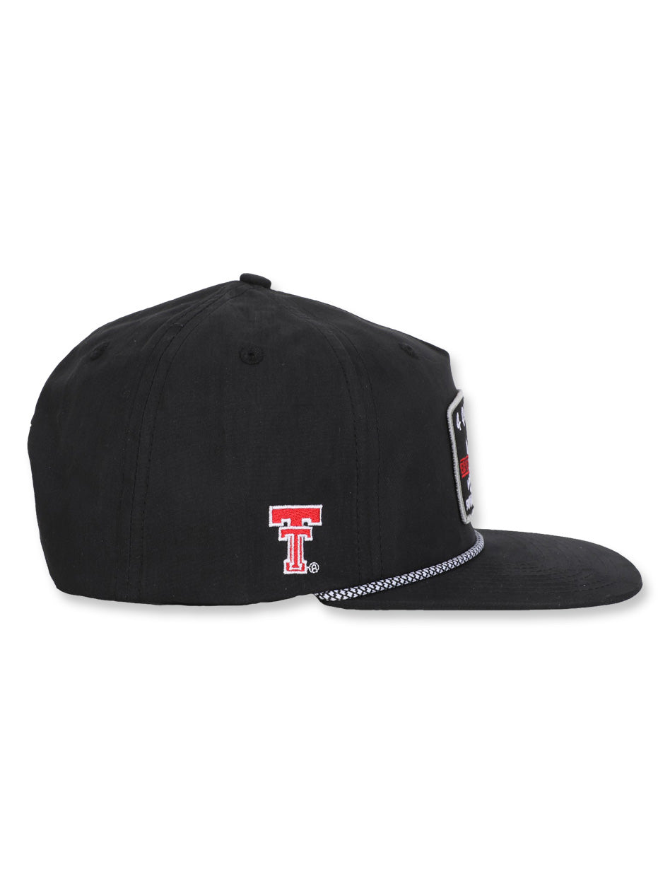 Texas Tech Dark Horse Leach Era "4 Quarters" Cotton Rope SB Cap