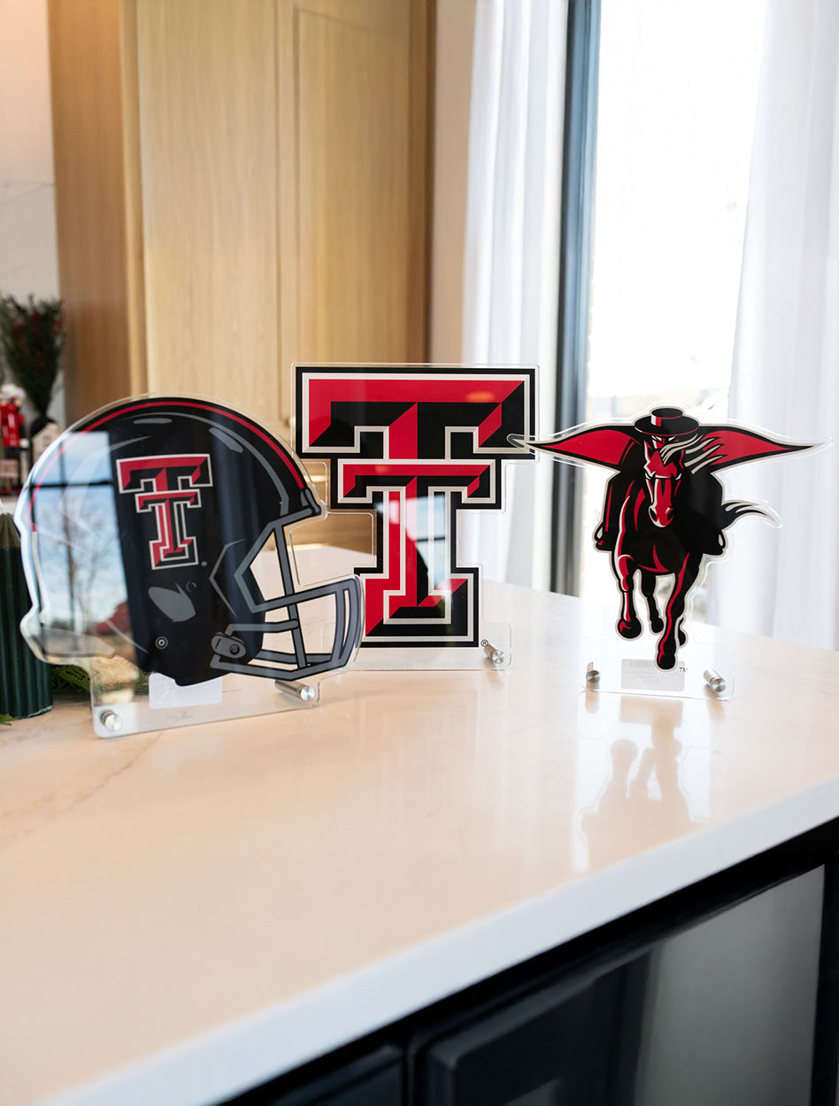 Texas Tech Double T 11" Acrylic Standee