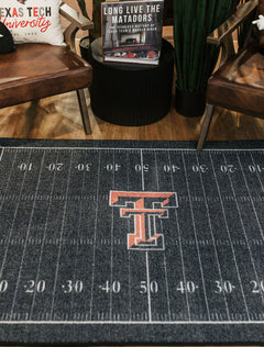 Texas Tech Double T "Home Field" Advantage 4'x6' Rug
