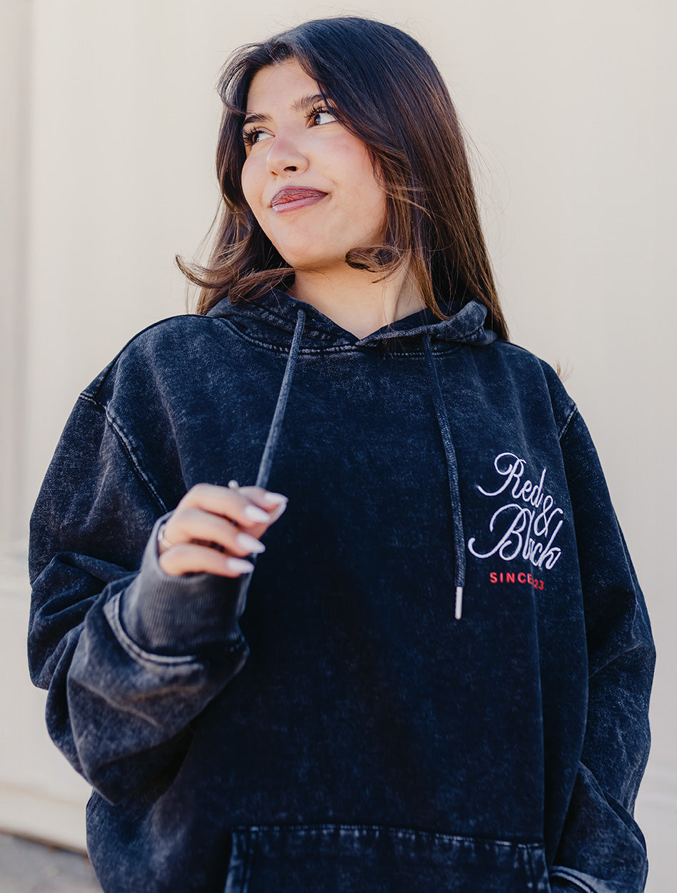 Texas Tech Dark Horse "Legacy Script" Vintage Hood