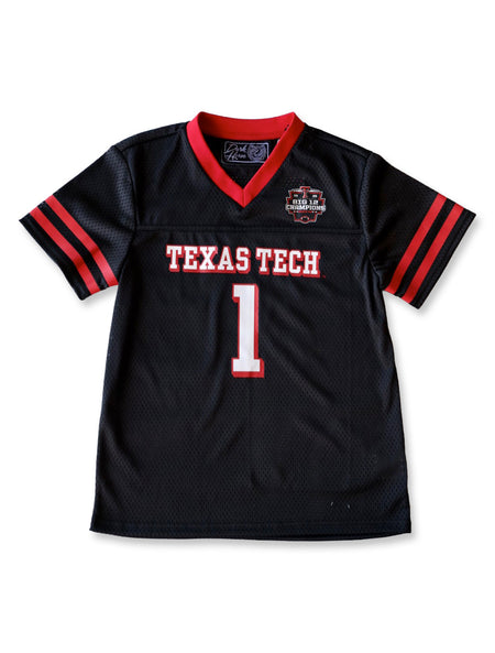 Texas Tech Dark Horse  "Big 12 CHAMPS #1 " YOUTH Jersey