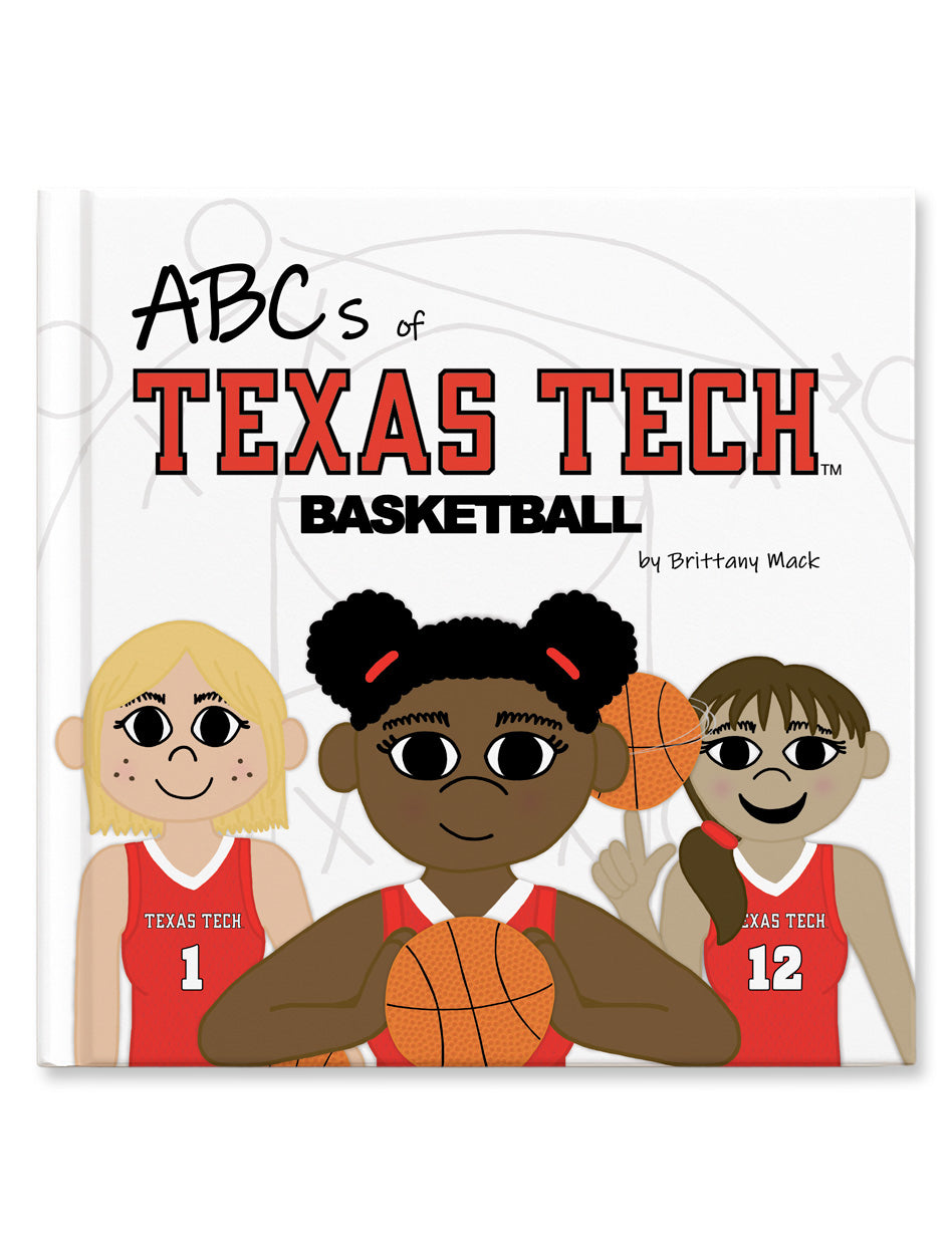 Texas Tech GIFTS
Texas Tech Games & Toys
Texas Tech New Products
Texas Tech women’s basketball kids book

ABCs of Texas Tech girls basketball book

Red Raiders women’s basketball alphabet

Texas Tech educational alphabet book

Learn ABCs with Texas Tech women’s team

NCAA women’s basketball children’s book

Texas Tech toddler fan book

Texas Tech alphabet story for kids

Texas Tech Red Raiders girls basketball book

Texas Tech baby and toddler gift idea