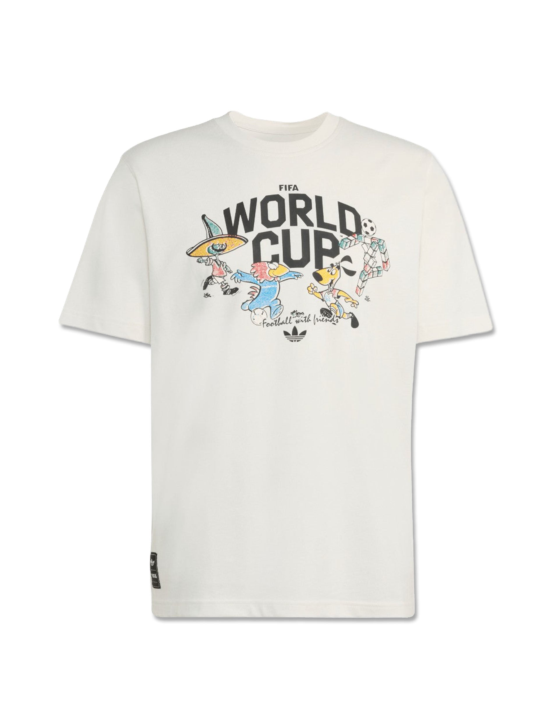 Adidas FIFA World Cup 26 Group Mascot T-Shirt — front view