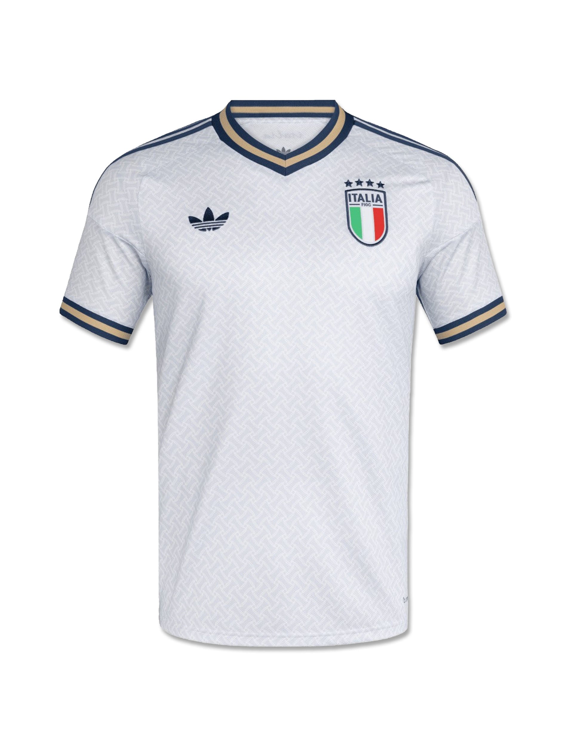 Adidas Italy 26 Away Jersey in Aeroblue — front view