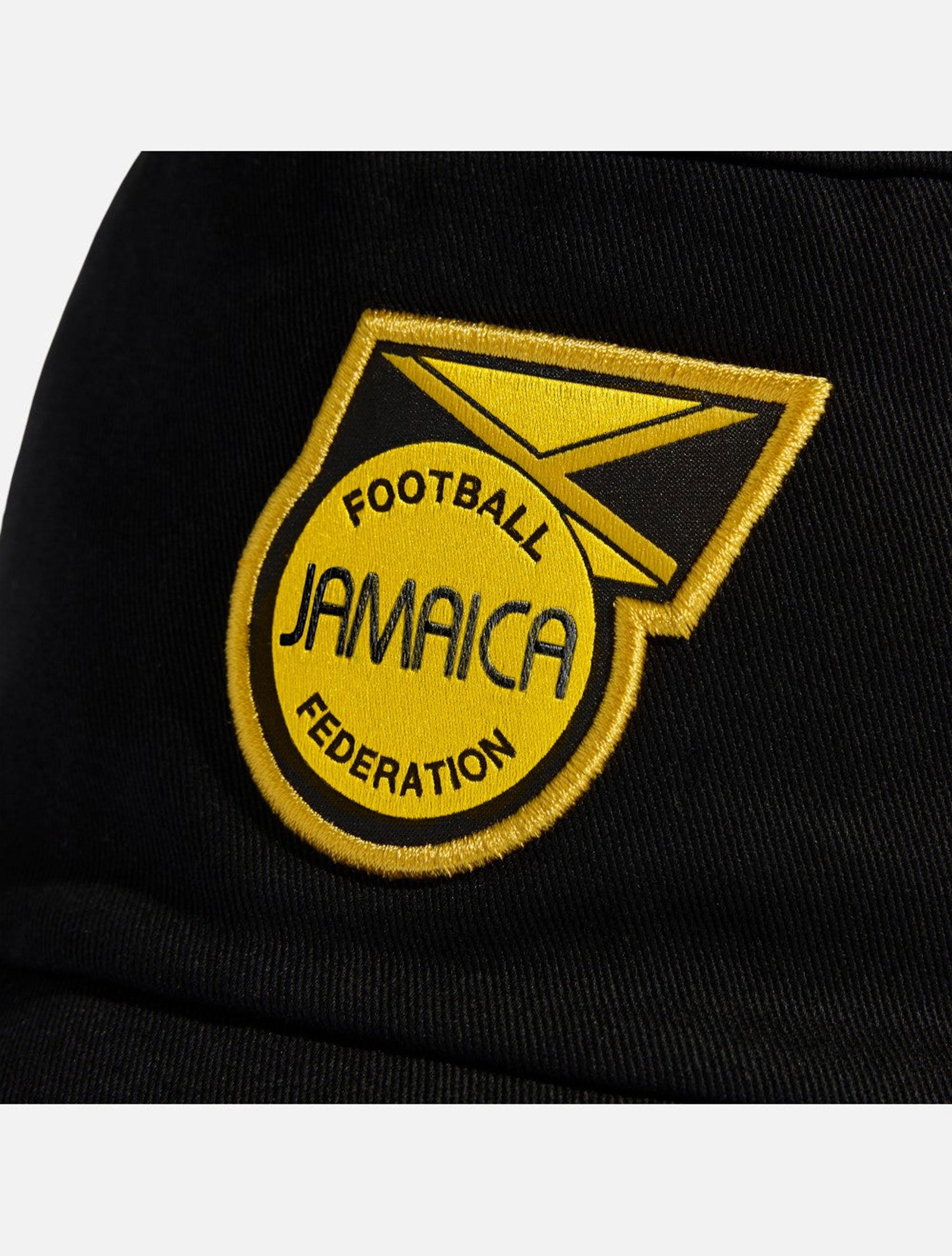 Adidas Jamaica 26 Bucket Hat — trefoil branding detail