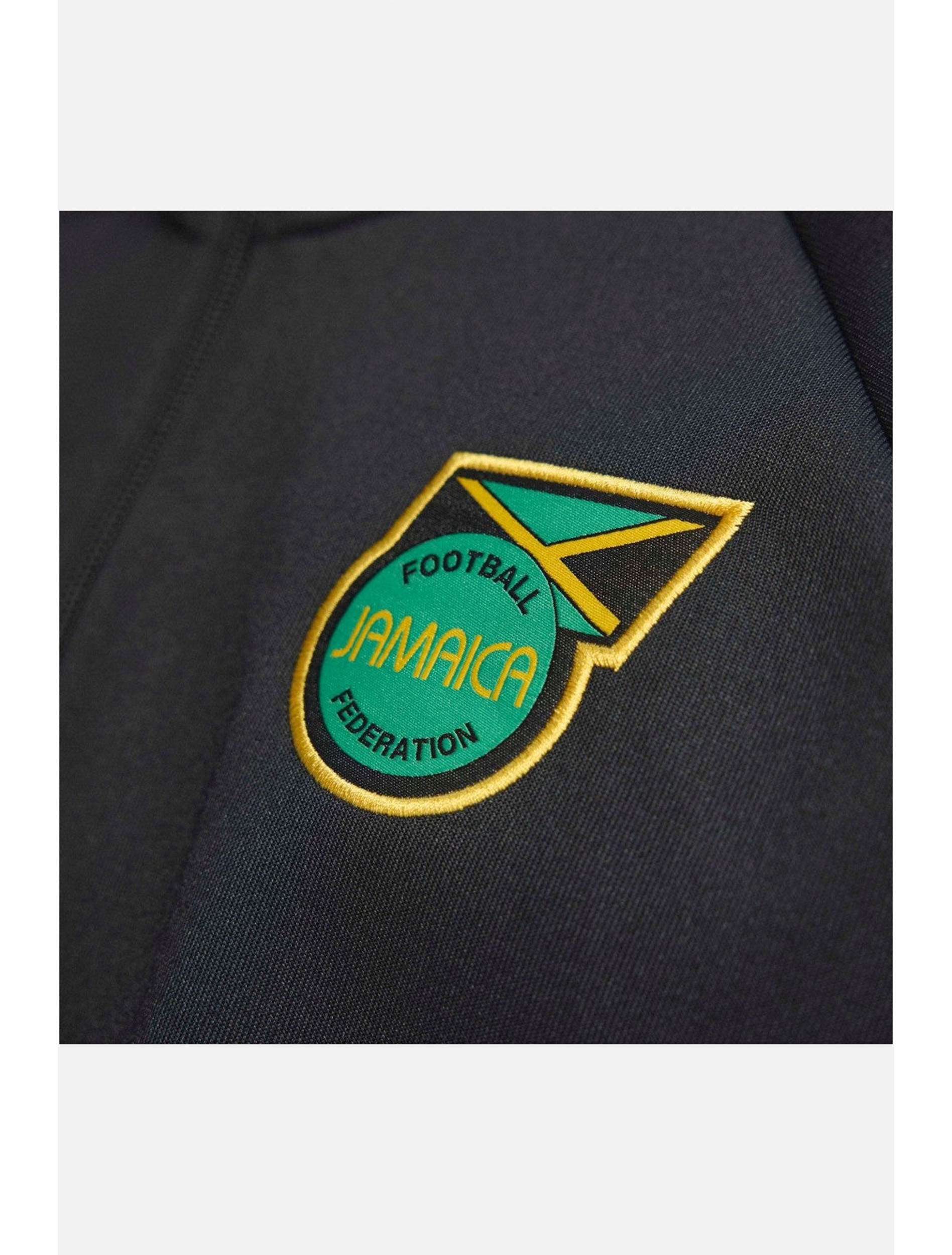 Bob Marley artwork detail on Adidas Jamaica Originals Track Jacket