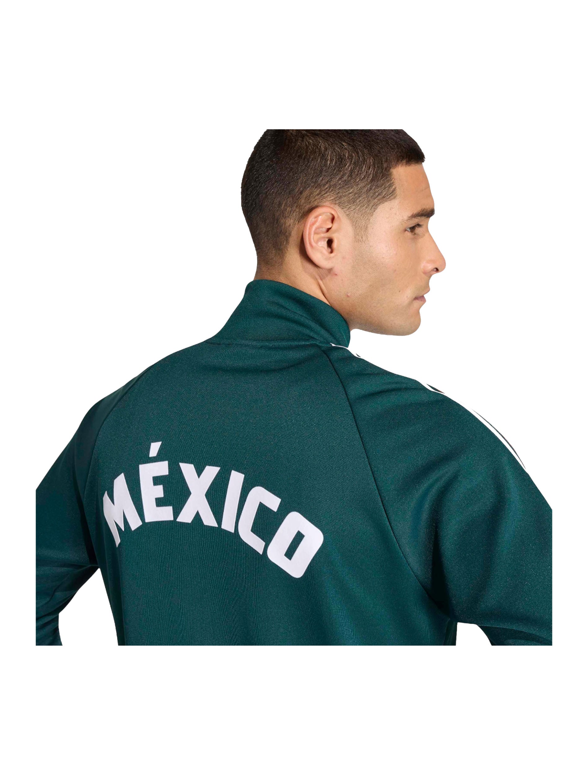 México back wordmark detail on Adidas Men's Originals Mexico Track Jacket