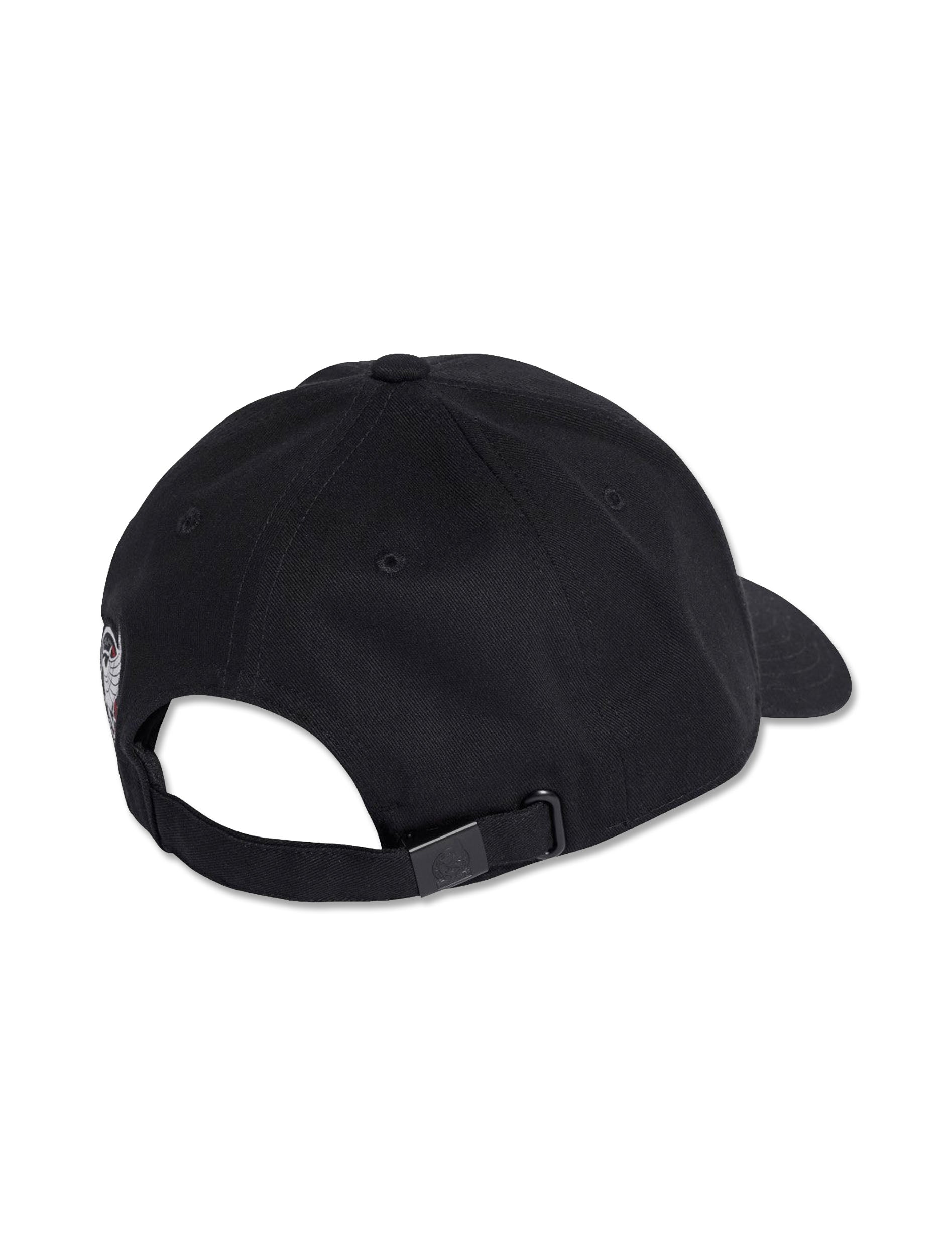 Adidas Mexico 26 Originals Baseball Cap in Black — side profile view