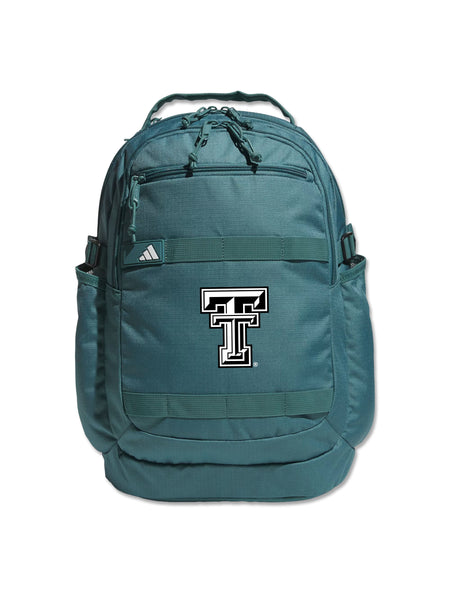 Adidas Texas Tech Double T Black, White, & Teal "Impulse" Backpack