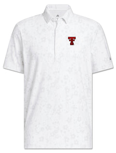 Adidas Texas Tech Golf Butterspun Mighty Blossom Print Polo