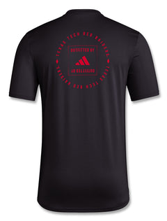 Adidas Texas Tech "Locker Medallion Fade" 2024 Short Sleeve T-Shirt
