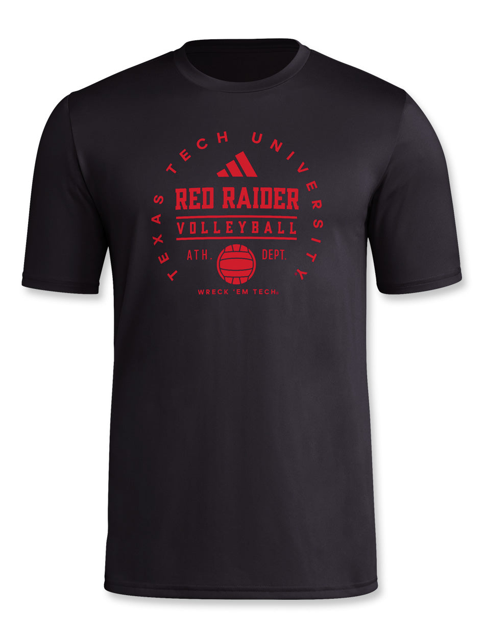 Adidas Texas Tech "Locker Volleyball" 2024 Short Sleeve T-Shirt