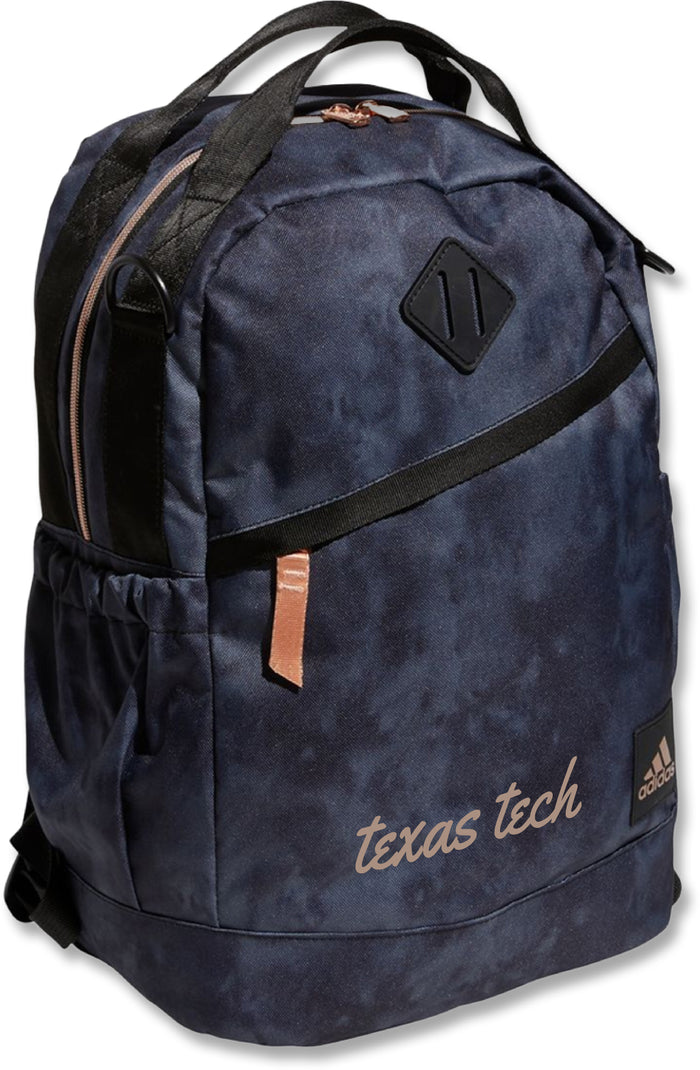 Adidas Texas Tech Lower Case Script "Squad" Backpack
