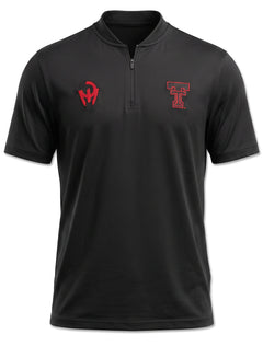 Adidas Texas Tech Mahomes “Let's Ride” Short Sleeve Quarter Zip