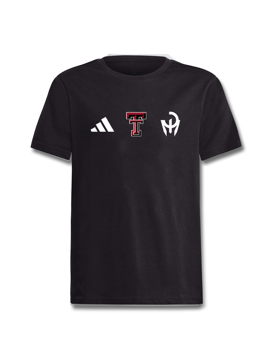 Adidas Texas Tech "Mahomes x Adidas" 2024 Youth T-Shirt