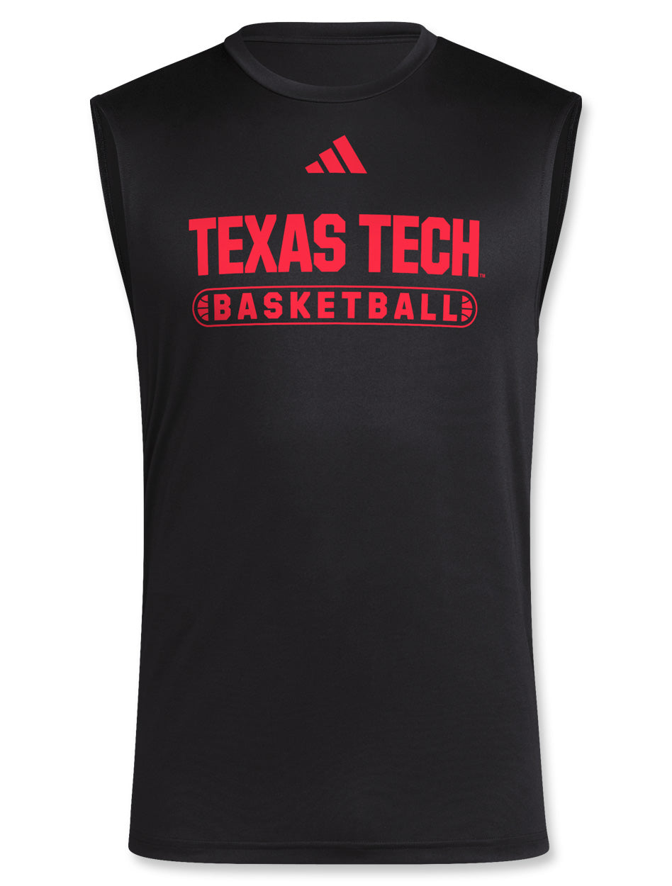 Adidas Texas Tech Men's "Basketball Pill Tank" Top