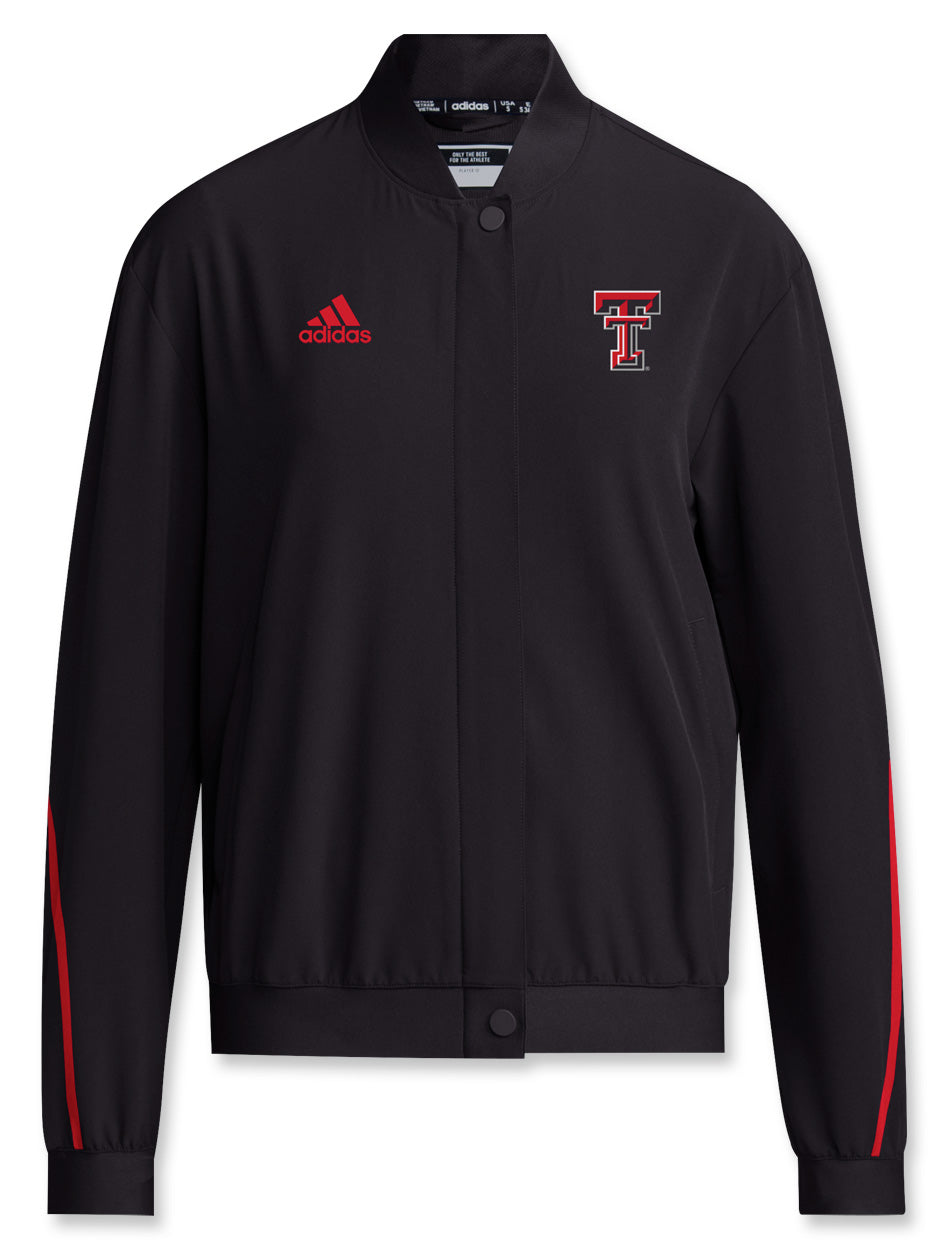 Adidas Texas Tech "Sideline Athletic" Women's 2024 Full Zip Woven Jacket