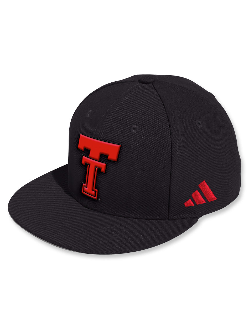 Adidas Texas Tech Throwback On-Field Baseball Fitted Hat – Red Raider ...