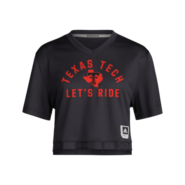 Adidas Texas Tech  Women 100 Year Crop Jersey