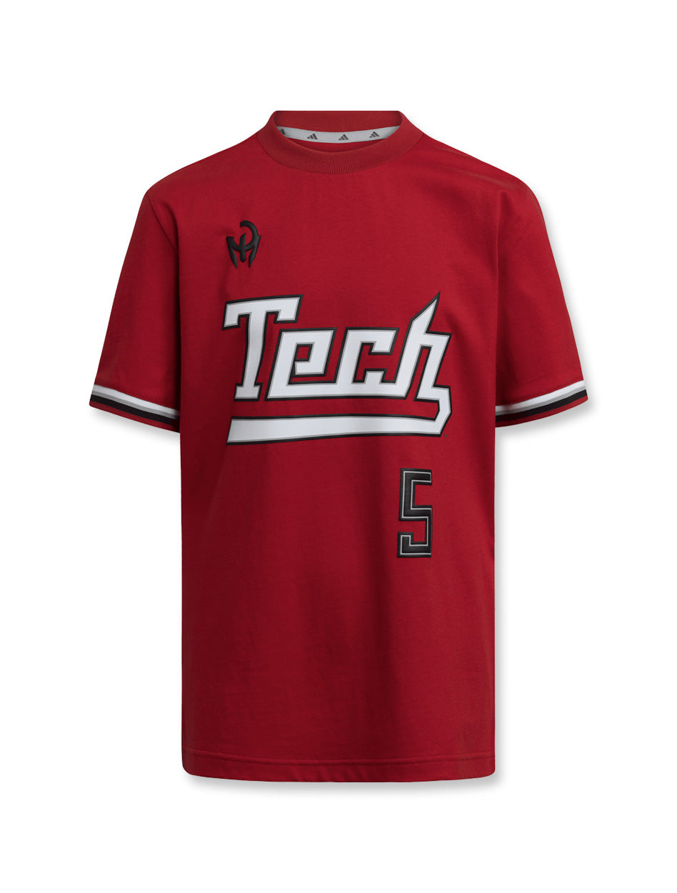 Adidas Texas Tech YOUTH Mahomes Shirzee (yje-081)