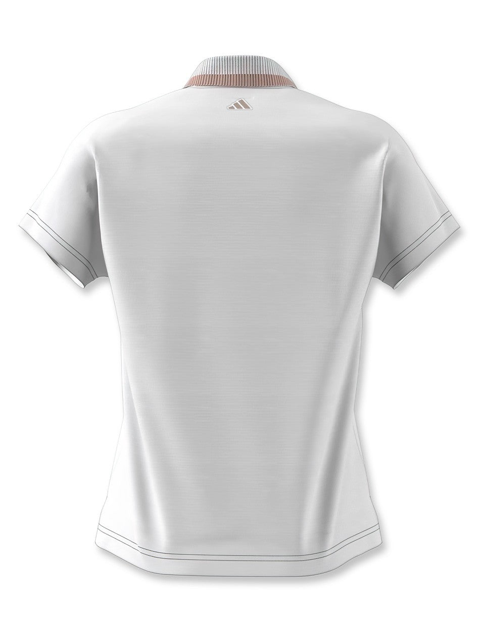 Adidas Golf Texas Tech Women's "Fringe" Go To 2 Button Polo