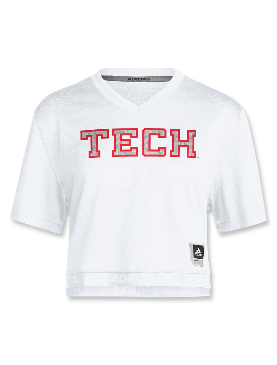 Texas Tech Women's Clothing
Texas Tech Women's Crop Tops
Texas Tech New Products
Texas Tech Football Jerseys
Texas Tech Adidas
Women's Adidas
Texas Tech Adidas x Mahomes