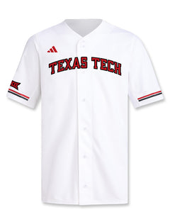 Adidas Texas Tech "Arch" Baseball Jersey
