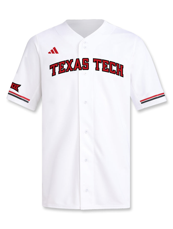 Adidas Texas Tech "Arch" Baseball Jersey