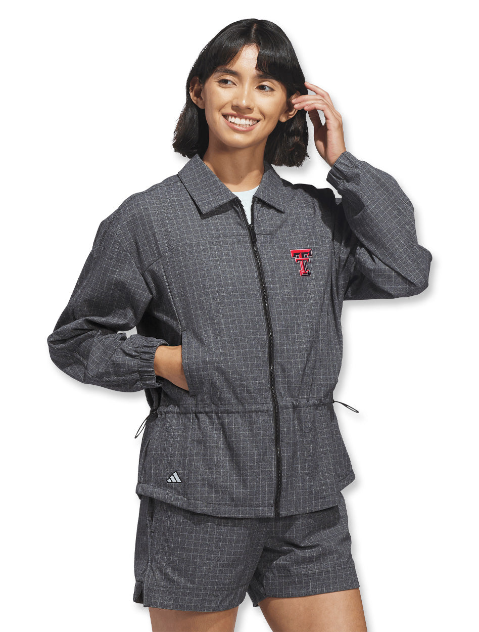 Texas Instrument Jacket Adidas Texas Tech Golf Women's Ultimate Preplum Grid Jacket – Red ...