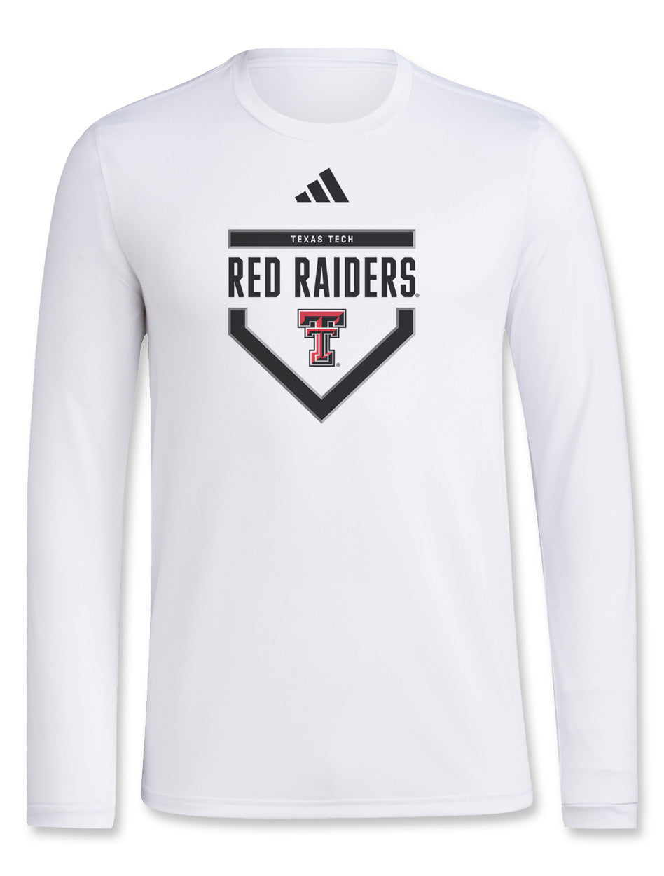Texas Tech Men's Clothing
Texas Tech Men's Long Sleeves
Texas Tech Men's T-Shirts
Texas Tech New Products
Texas Tech Short Sleeve T-Shirts
Texas Tech Long Sleeve T-Shirts
Men's Long Sleeve T-Shirts
Texas Tech Adidas
Long sleeve Red Raiders shirt
Moisture-wicking Texas Tech t-shirt
White Texas Tech long sleeve shirt
Texas Tech team apparel
Adidas performance baseball shirt
Texas Tech game day gear
Texas Tech athletic wear
Texas Tech men’s long sleeve
College baseball fan gear
Texas Tech sports merch