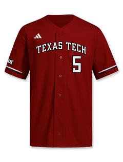 Adidas Texas Tech "Mahomes" Baseball Jersey