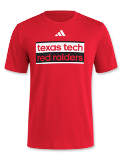Adidas Texas Tech "Street Sign" Short Sleeve T-Shirt