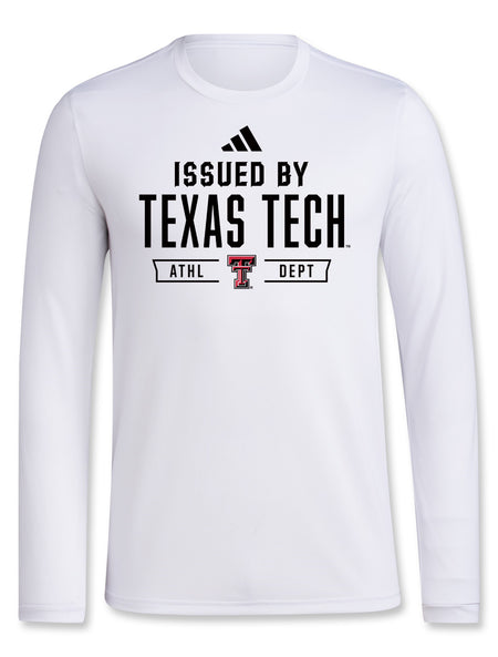 Adidas Texas Tech "Team Issued" Long Sleeve T-Shirt