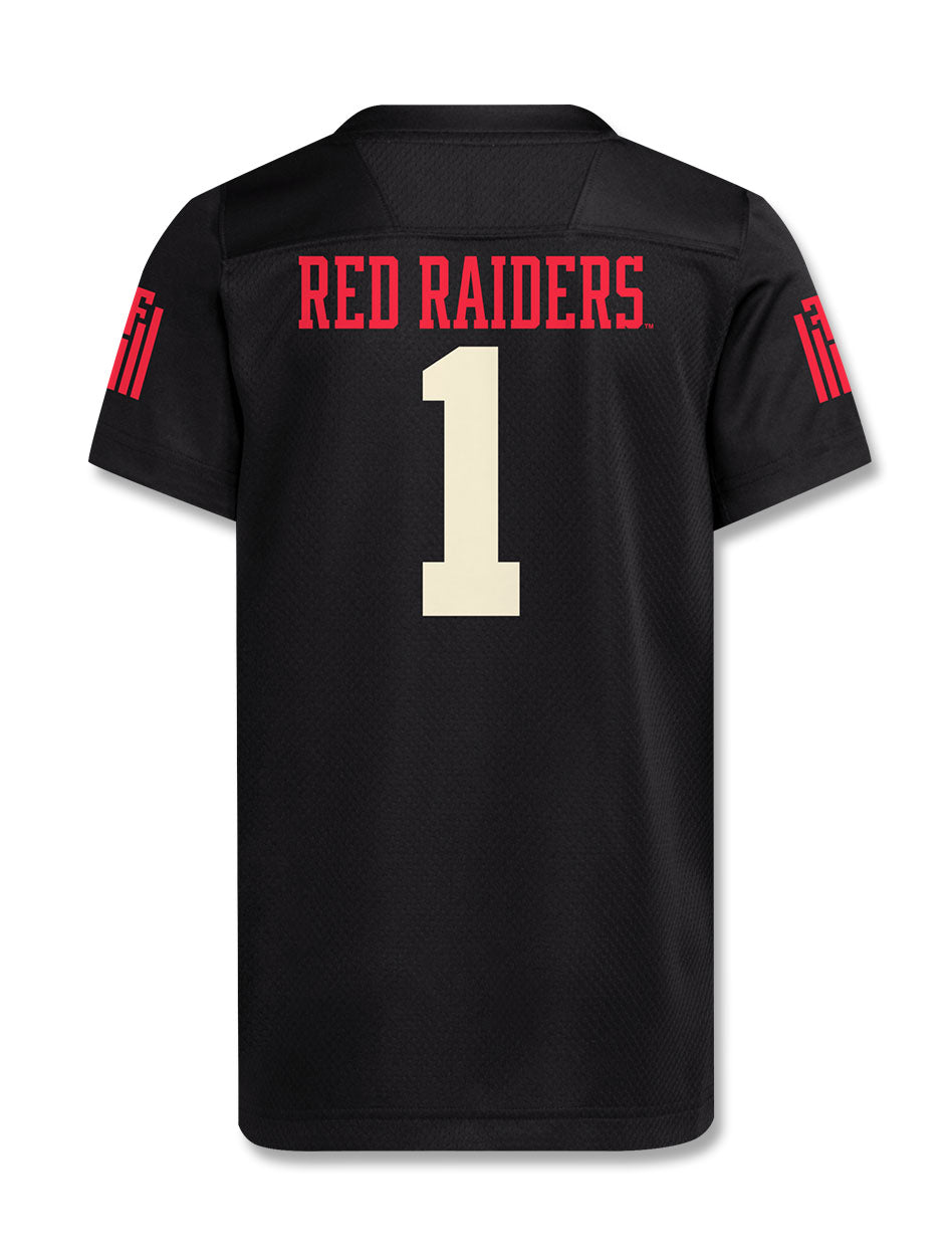 Adidas Texas Tech Youth 100 Year Jersey β Red Raider Outfitter