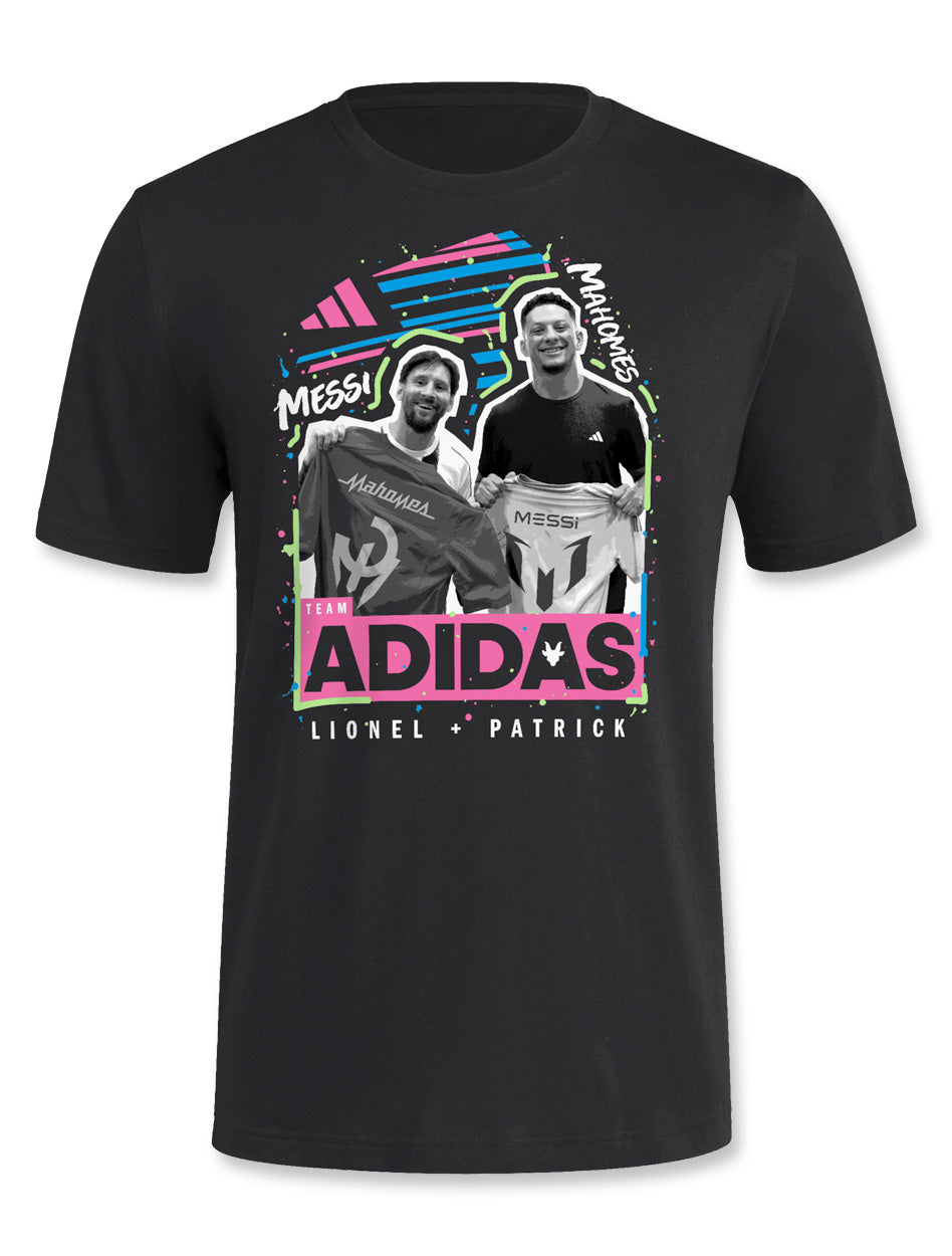 Adidas Youth "Messi x Mahomes" Jersey Swap T-Shirt