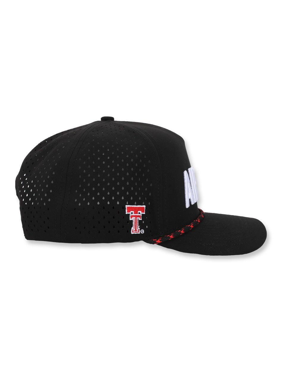 Heart Red Raider Youth Twill Cap Black - The Matador