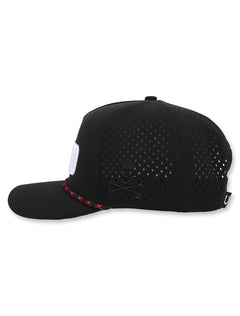 Texas Tech Dark Horse Leach Era "Air Raid" Black Sport SB Cap