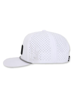 Texas Tech Dark Horse Leach Era "Air Raid" White Sport SB Cap