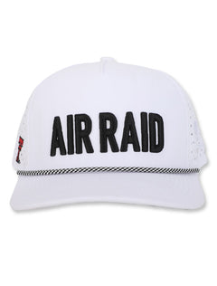 Texas Tech Dark Horse Leach Era "Air Raid" White Sport SB Cap