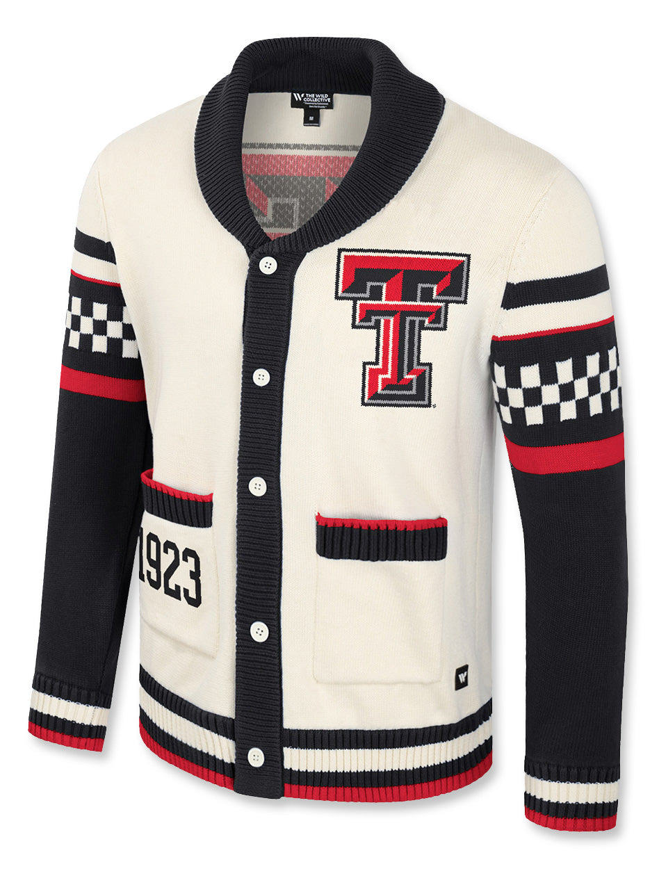 Texas Tech Arena Jacquard Cardigan