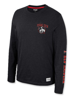 Arena Texas Tech Wrangler "Bucking" Men's Long Sleeve Tee