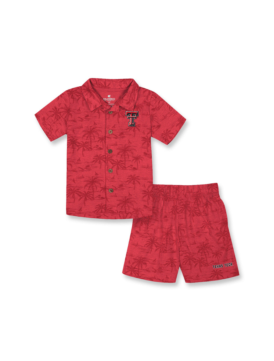 Arena Texas Tech "Bloofy" Toddler Camp Set