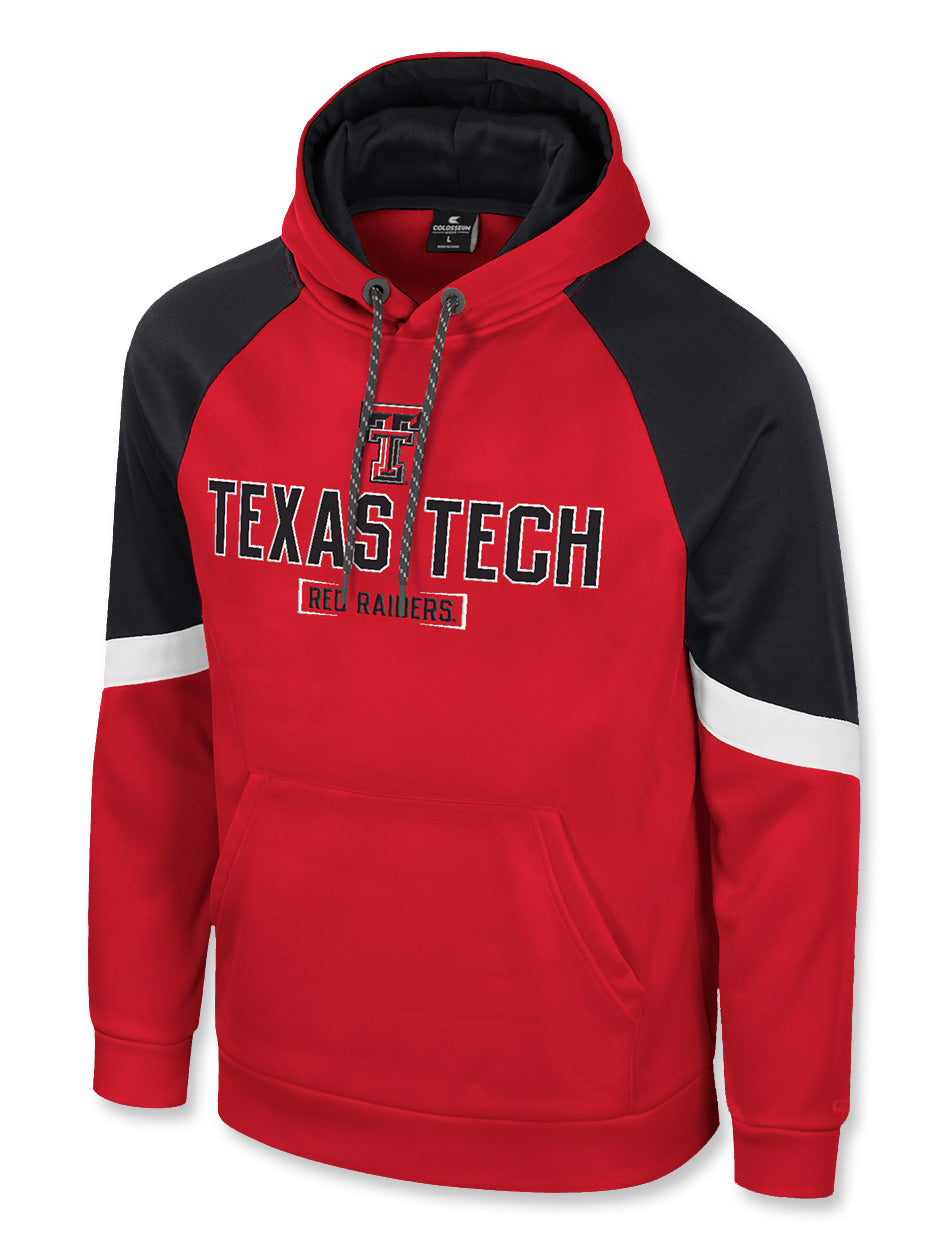 Texas Tech Arena "Prewitt" Poly Fleece Pullover Hood